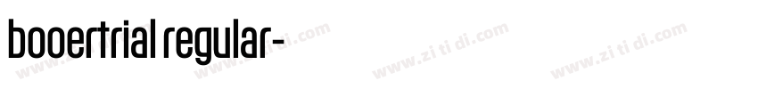 booertrial regular字体转换 booertrial regular字体转换